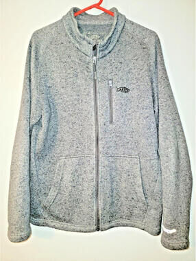AFTCO full zip fleece jacket. Mens size M Medium. Excellent Condition. AFTECH